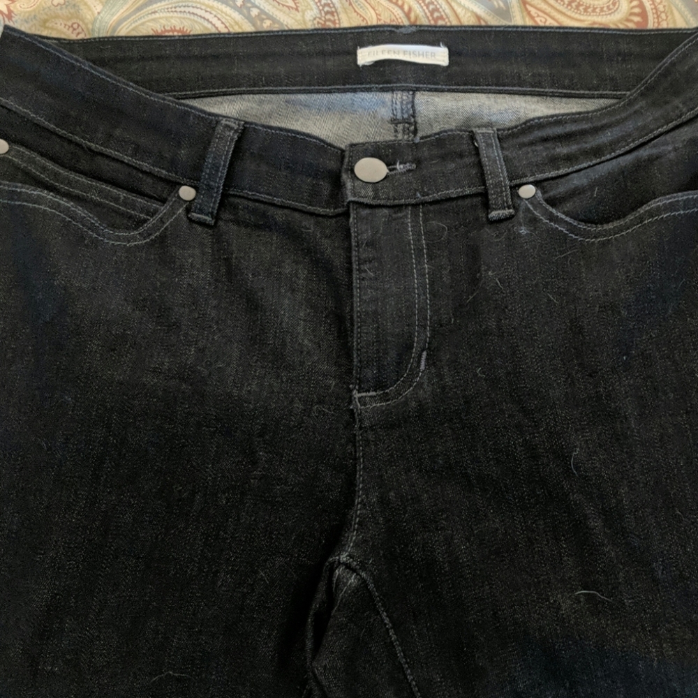 Eileen Fisher petite black jeans